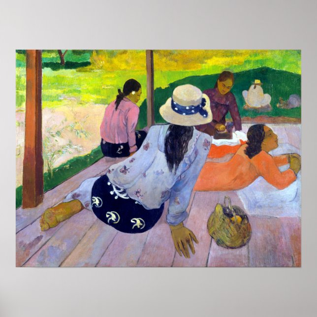 Paul Gauguin The Siesta Poster (Vorne)