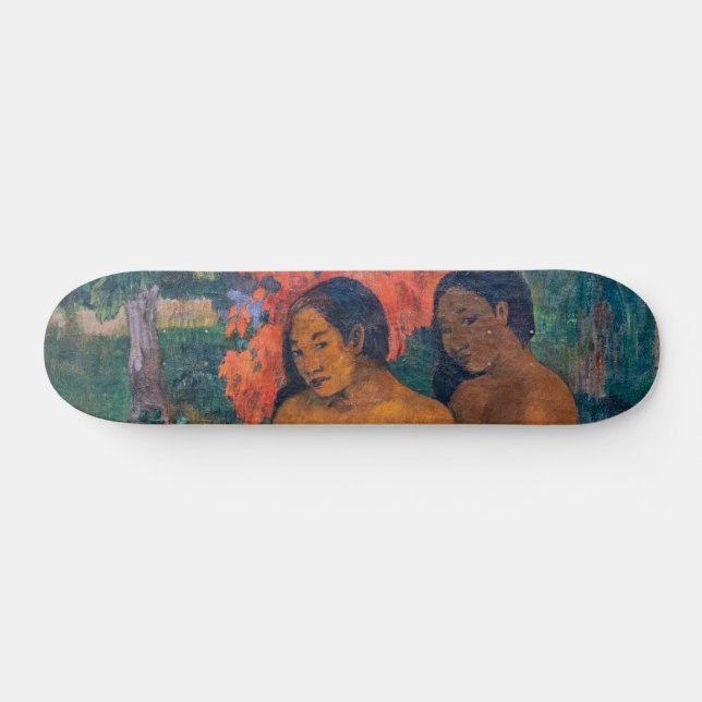 Paul Gauguin - Und das Gold ihrer Körper Skateboard (Horizontal)