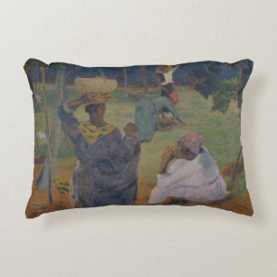 Paul Gauguin - Unter den Mangos auf Martinique Dekokissen
