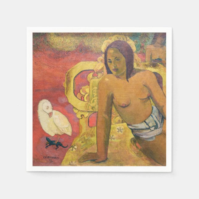 Paul Gauguin - Vairumati Serviette (Vorderseite)