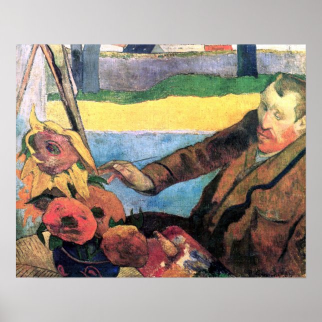 Paul Gauguin Vincent van Gogh Poster (Vorne)