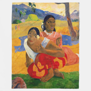 Paul Gauguin - Wann wirst du heiraten? Fleecedecke