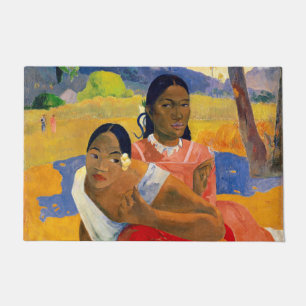 Paul Gauguin - Wann wirst du heiraten? Fußmatte