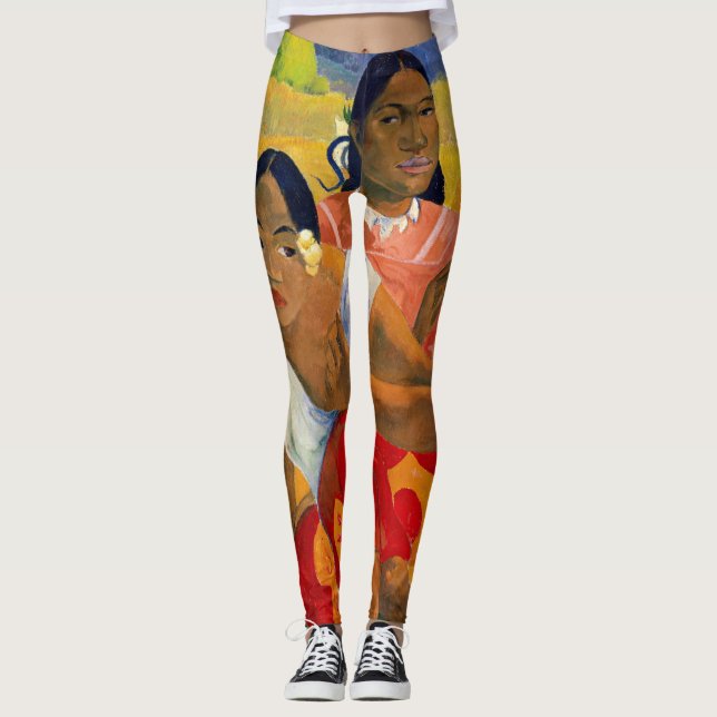 Paul Gauguin - Wann wirst du heiraten? Leggings (Vorderseite)