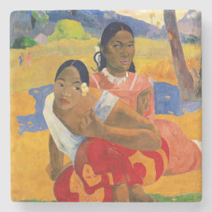 Paul Gauguin - Wann wirst du heiraten? Steinuntersetzer