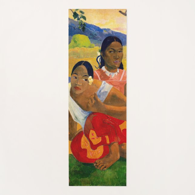 Paul Gauguin - Wann wirst du heiraten? Yogamatte (Vorderseite)