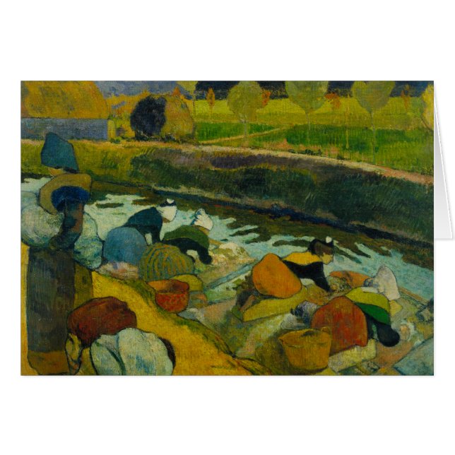 Paul Gauguin - Washerwomen (Vorderseite (Horizontal))