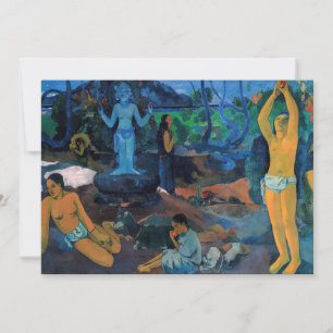 Paul Gauguin - Woher kommen wir? Dankeskarte