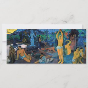 Paul Gauguin - Woher kommen wir? Einladung