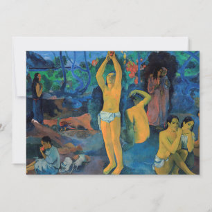 Paul Gauguin - Woher kommen wir? Einladung