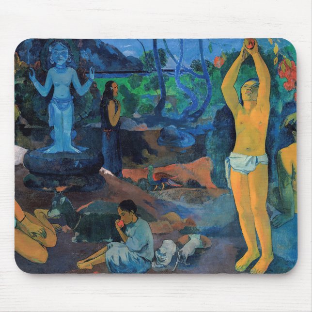 Paul Gauguin - Woher kommen wir? Mousepad (Vorne)