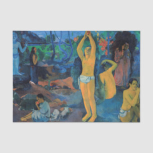 Paul Gauguin - Woher kommen wir? Seidenpapier