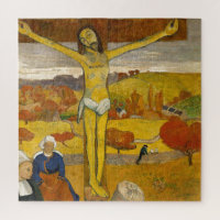 Paul Gauguin Yellow Christ Painting
