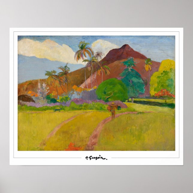 Paul Gauguin Zedign Art Poster #98 (Vorne)