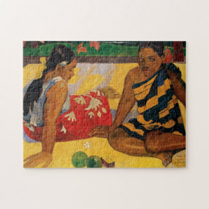 Paul Gauguin zwei Frauen des Tahiti Parau Api Vint Puzzle