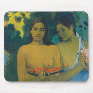 Paul Gauguin - Zwei Tahitianerinnen Mousepad