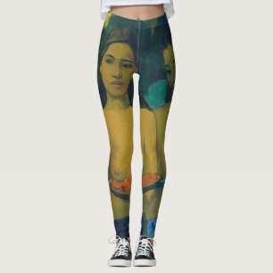 Paul Gauguin - Zwei tahitianische Frauen Leggings