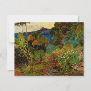 Paul Gauguins Landschaft Martinique (1887) Einladung