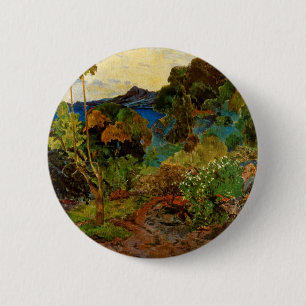 Paul Gauguins Martinique-Landschaft (1887) Button