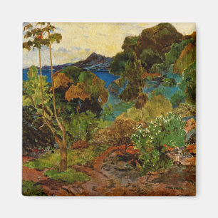 Paul Gauguins Martinique-Landschaft (1887) Magnet