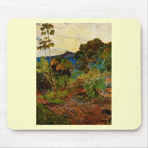 Paul Gauguins Martinique-Landschaft (1887) Mousepad