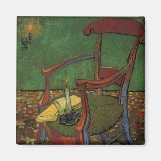 Paul Gauguins Sessel von Vincent van Gogh Magnet (Vorne)