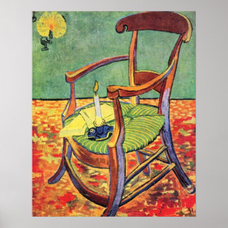 Paul Gauguins Stuhl von Vincent van Gogh Poster