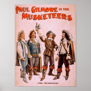 Paul Gilmore, Theater der Musketeers Poster