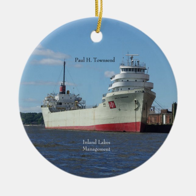 Paul H. Townsend-Ornament Keramik Ornament (Vorne)