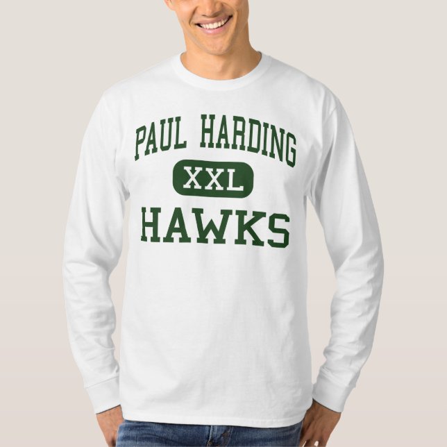 Paul Harding - Falken - hoch - Fort Wayne Indiana T-Shirt (Vorderseite)