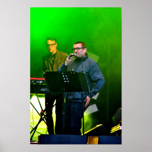 Paul Heaton Darstellend live in Concert Poster