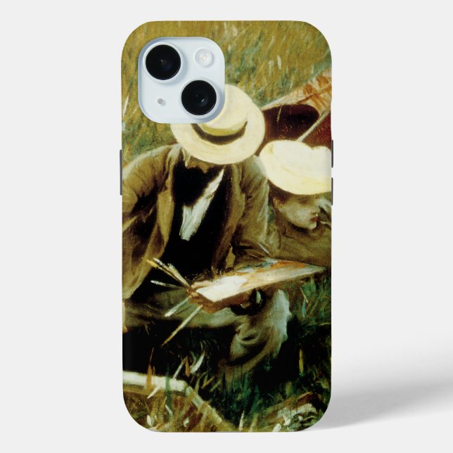 Paul Helleu Sketching mit seiner Ehefrau Case-Mate iPhone Hülle (Rückseite)