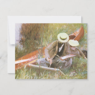 Paul Helleu Sketching mit Seiner Ehefrau von JS Sa