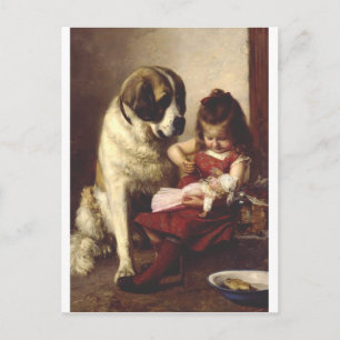 Paul Hermann Wagner: Best Friends viktorianische K Postkarte
