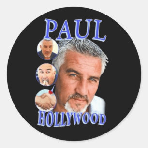 Paul Hollywood Runder Aufkleber