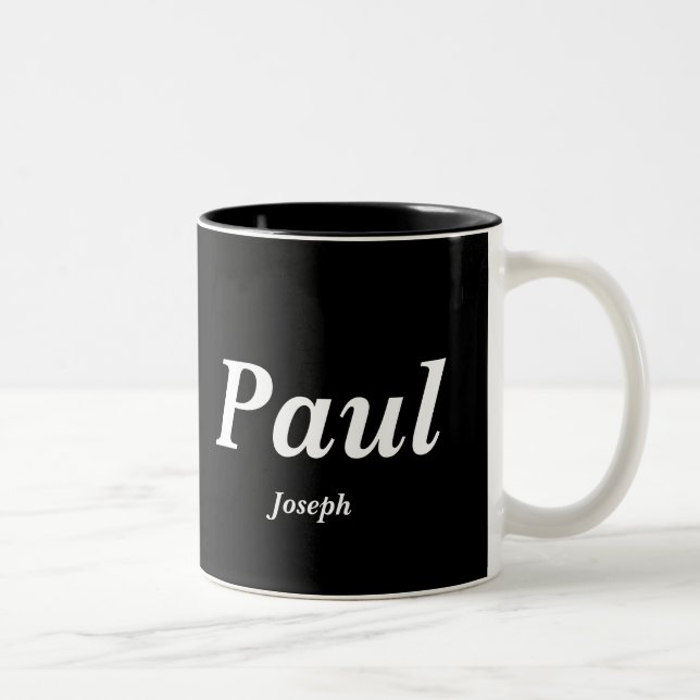 Paul, Joseph Zweifarbige Tasse (Rechts)