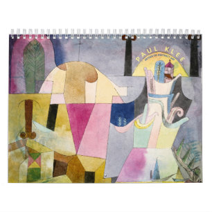 Paul Klee Abstrakt Artist Vintag Fine Art 2024 Kalender