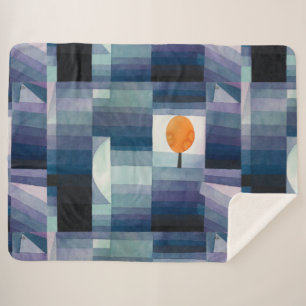 Paul Klee Abstrakt Tree Blue Painting Sherpadecke