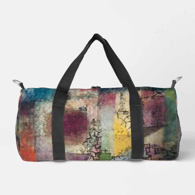 Paul Klee Abstrakte Kunst Kubismus  Duffle Bag (Vorderseite)