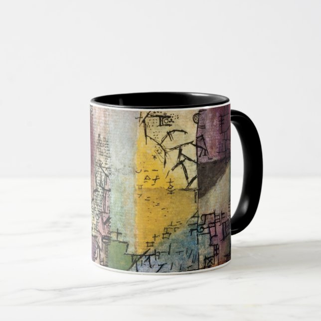 Paul Klee Abstrakte Kunst Kubismus  Tasse (VorderseiteRechts)