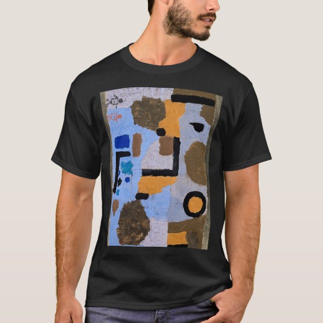 Paul Klee Abstrakte Malerei Moderne Kunst T-Shirt (Vorderseite)