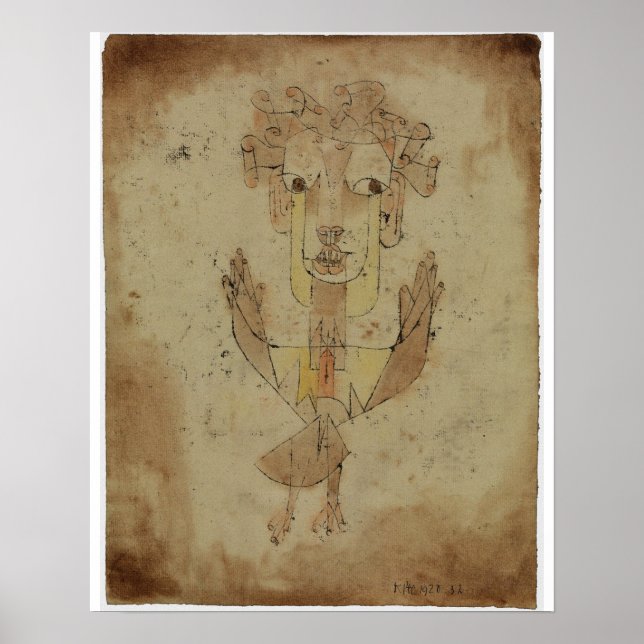 Paul Klee - Angelus Novus Poster (Vorne)