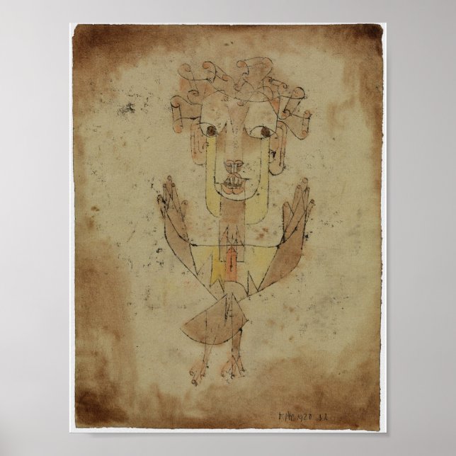Paul Klee - Angelus Novus Poster (Vorne)