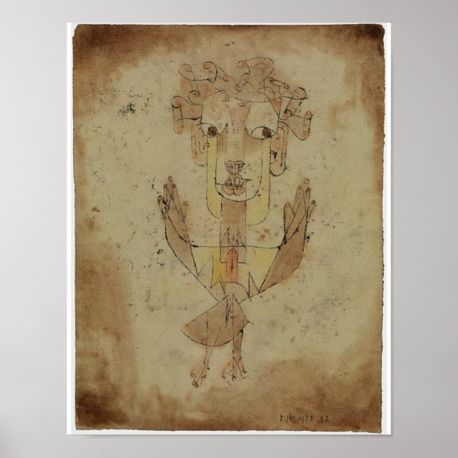 Paul Klee - Angelus Novus Poster (Vorne)