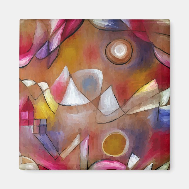 Paul Klee Arctic Dew Magnet (Vorne)