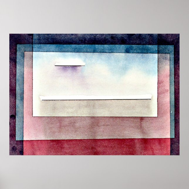 Paul Klee art: Restaurieren, malen von Paul Klee Poster (Vorne)