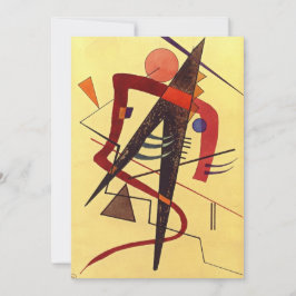 Paul Klee Art: Warme, berühmte abstrakte Malerei Feiertagskarte