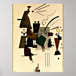 Paul Klee art: Warmes Cool  Poster
