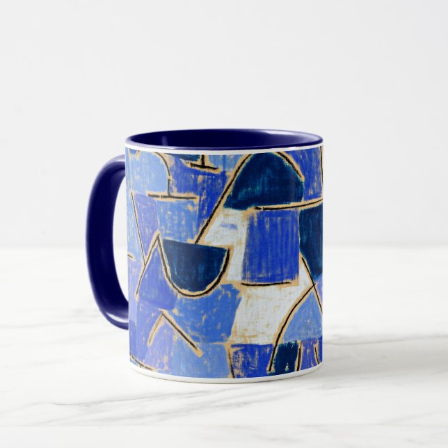 Paul Klee artwork, Blue Night Tasse (Vorderseite Links)