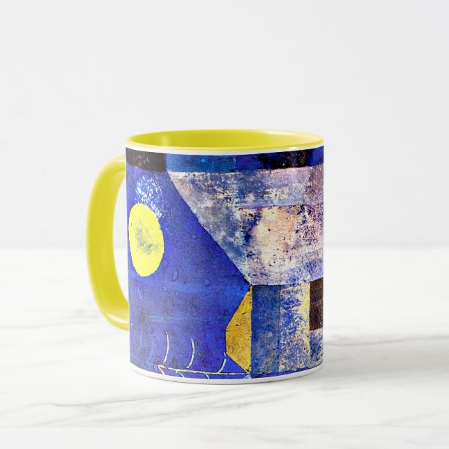 Paul Klee artwork, Mondlicht, Tasse (Vorderseite Links)